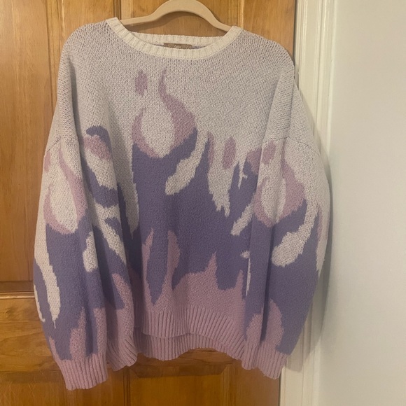 Purple Flame Sweater - Picture 6 of 6